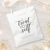 "Yo Self Calligraphy Style Wedding for Bags" Bedankzakje (Geknipt)