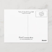 "Yo-Semi-Te" Oranje label Briefkaart (Achterkant)