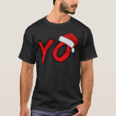 YO Sinterklaas Pet Kerstmis T-shirt (Voorkant)