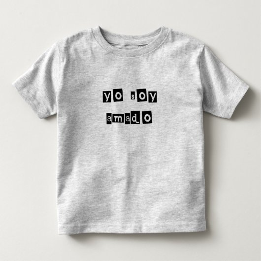 Yo Soy Amado Kinder Shirts (Voorkant)
