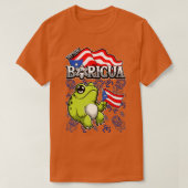 Yo Soy Boricua Puerto Rico Animals Coqui Frog T-shirt (Design voorkant)