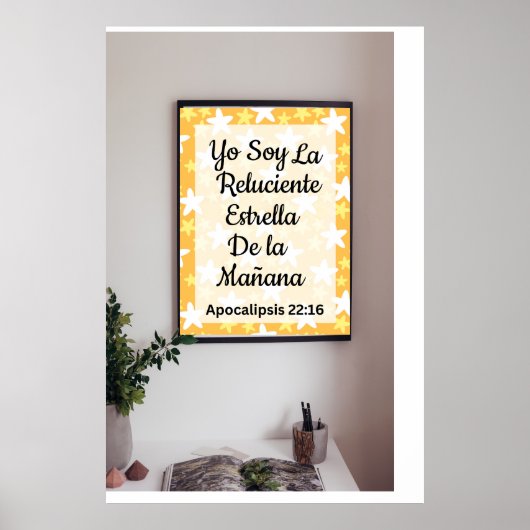 Yo Soy La Luciente Estrella De La Mañana Poster (Voorkant)