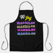 yo soy mandilon schort (Voorkant)