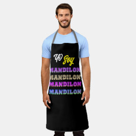 yo soy mandilon schort