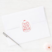 Yo Soy Milk Ronde Sticker (Envelop)
