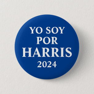 Yo Soy Por Harris Ronde Button 5,7 Cm