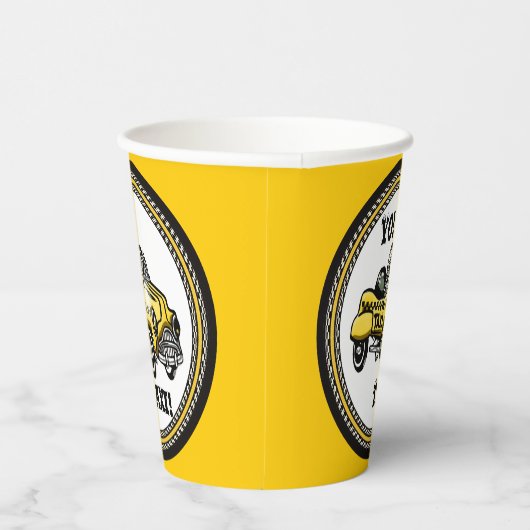 Yo! Taxi! Papieren Bekers (Rechts)