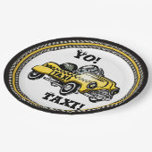 Yo! Taxi! Papieren Bordje (Gekanteld)