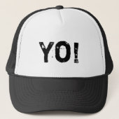 Yo! Trucker Hoed Pet (Voorkant)