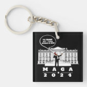 YO TRUMP 2024 SLEUTELHANGER (Voorkant)