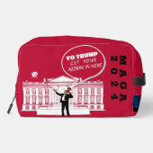 YO TRUMP 2024 TOILETTASJE (Achterkant)