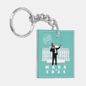 YO TRUMP GEHEIME DIENST SLEUTELHANGER (Voorkant Links)