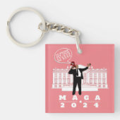 YO TRUMP LIJFBEWAKING SLEUTELHANGER (Voorkant)