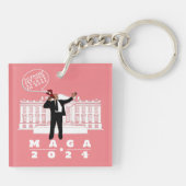 YO TRUMP LIJFBEWAKING SLEUTELHANGER (Achterkant)