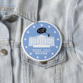 YO TRUMP - WHITEHOUSE BUTTON (In situ)