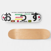 YO /WHATS UP JMT JAPAN 8 1/4" Skateboard Deck (Horizontaal)