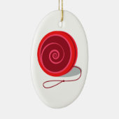 Yo-Yo Keramisch Ornament (Rechts)