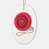 Yo-Yo Keramisch Ornament (Links)