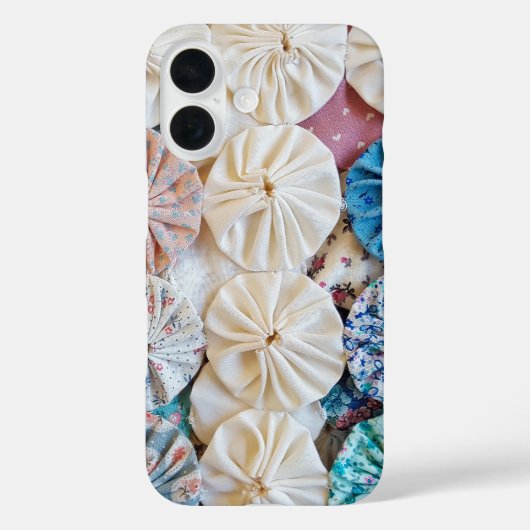Yo Yo-quiltpatroon Case-Mate iPhone Case (Achterkant)