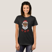 Yo Yo Yo Black Santas Matter African Ugly T-shirt (Voorkant volledig)