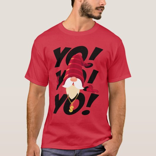 Yo Yo Yo Sinterklaas vriend T-shirt (Voorkant)