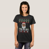 Yo Yo Yo Zwarte Sinterklazen doen ertoe Afro-Ameri T-shirt (Voorkant volledig)