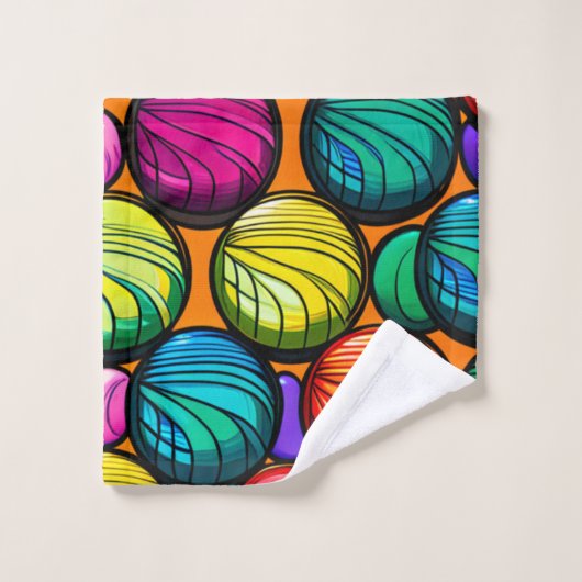 Yo-Yo Yowza Bad Handdoek (Wasdoekje)