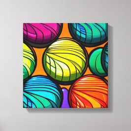 Yo-Yo Yowza Canvas Afdruk