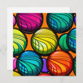 Yo-Yo Yowza Feestdagenkaart (Voorkant / Achterkant)