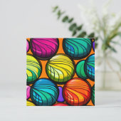 Yo-Yo Yowza Feestdagenkaart (Staand voorkant)