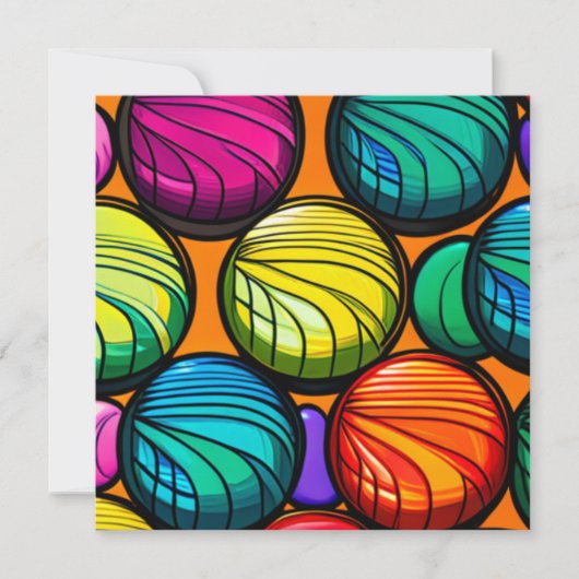 Yo-Yo Yowza Feestdagenkaart (Voorkant)