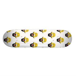 yoctero-hond blij persoonlijk skateboard