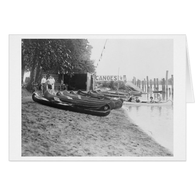 Yocum Canoe House, Arlington Beach Park (Voorkant Horizontaal)