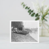 Yocum Canoe House, Arlington Beach Park Briefkaart (Staand voorkant)