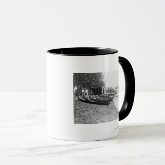 Yocum Canoe House, Arlington Beach Park Mok (Voorkant rechts)