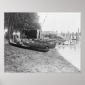 Yocum Canoe House, Arlington Beach Park Poster (Voorkant)