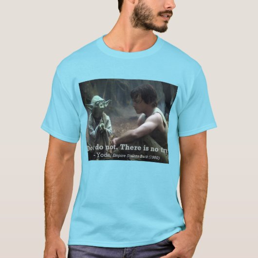 Yoda en Skywalker shirt (Voorkant)