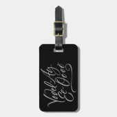 Yoddeling Luggage Funny Yodel Lettering Bagagelabel (Voorkant verticaal)