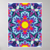 Yodel Kinetic Collage Kaleidoscope Poster (Voorkant)