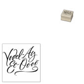 Yodeling Yodel-Ay-Ee-Oooo Lettering Yodel Rubberstempel (Gestempeld)