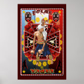 Yoeme Yaqui Deer Dancer Art-poster Poster (Voorkant)