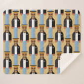 Yog – Patterned Sherpa Blanket Sherpa Deken (Voorkant (horizontaal))