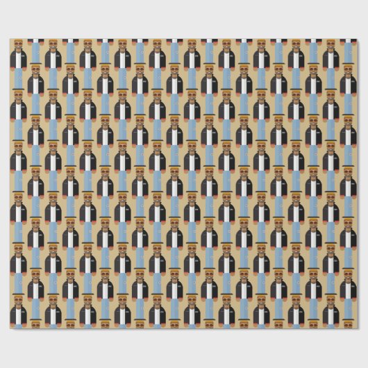 Yog – Pop Icon Pattern Wrapping Paper Cadeaupapier (Vlak)
