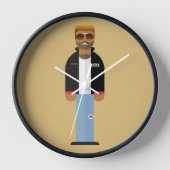 Yog - Pop Icon Wall Clock (Voorkant)