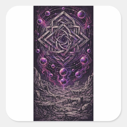 Yog-Sothoth Gate Sticker (Voorkant)