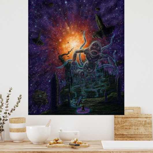 Yog Sothoth Poster (Keuken)