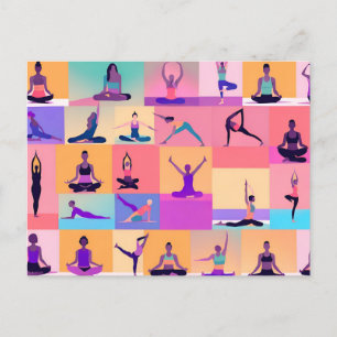 Yoga 01 briefkaart