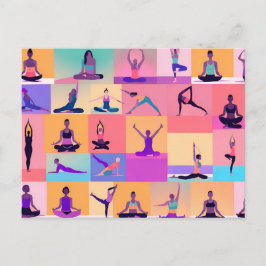 Yoga 01 briefkaart