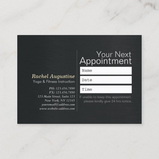 Yoga 10 Class Pass Loyalty Appointment Bodhi Leaf (Achterkant)