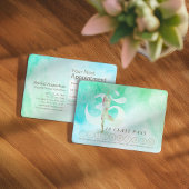 YOGA 10-klasse Pass Appointment Meditation Pose Om Afsprakenkaartje